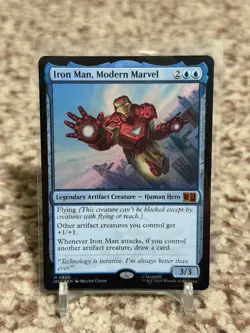MTG Marvel Super Heroes Iron Man, Modern Marvel Mythic Foil EN 0830 - Image 1