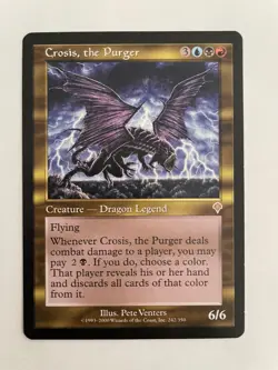 MTG - Crosis, the Purger - Invasion (242/350) - NM - Image 1