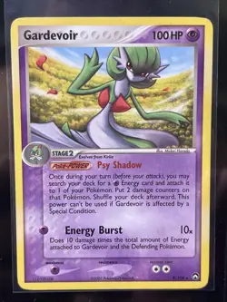 Gardevoir 9/108 EX Power Keepers Rare Pokemon Card TCG - Image 1