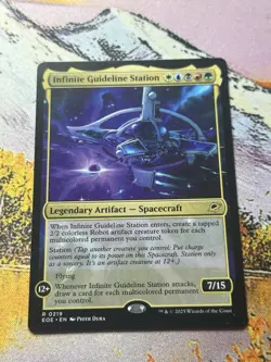 Infinite Guideline Station NM Edge of Eternities MTG Magic the Gathering English - Image 1