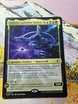 Infinite Guideline Station NM Edge of Eternities MTG Magic the Gathering English - Image 3