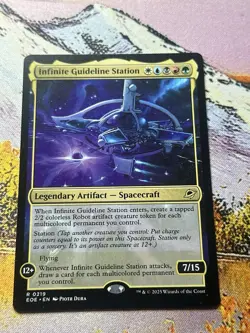 Infinite Guideline Station NM Edge of Eternities MTG Magic the Gathering English - Image 4