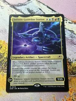 Infinite Guideline Station NM Edge of Eternities MTG Magic the Gathering English - Image 5