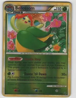 Bellossom Reverse Holo Rare HGSS Undaunted 1/90 Near Mint Pokemon - Image 1