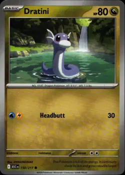 DRATINI 150/217 Pokemon Card Ascended Heroes Near Mint - Image 1