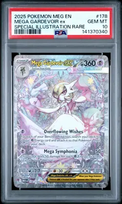 Pokemon PSA 10 Mega Gardevoir ex 178 Mega Evo Special Illustration Rare SIR - Image 1