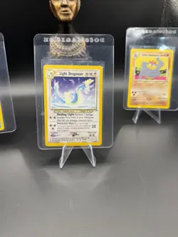 Pokemon Neo Destiny Set Light Dragonair Helles Machomei Enton Vintage 2002 - Image 2