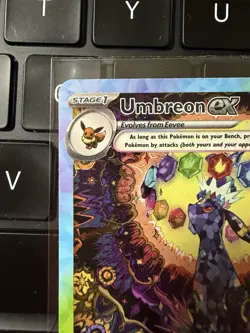 2025 POKEMON PRISMATIC EVOLUTIONS UMBREON EX 161/131! SPECIAL ILLUSTRATIONS RARE - Image 2