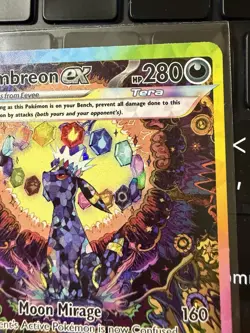 2025 POKEMON PRISMATIC EVOLUTIONS UMBREON EX 161/131! SPECIAL ILLUSTRATIONS RARE - Image 3