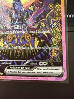 2025 POKEMON PRISMATIC EVOLUTIONS UMBREON EX 161/131! SPECIAL ILLUSTRATIONS RARE - Image 4