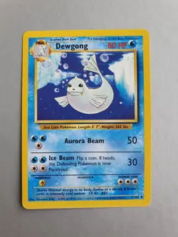 Dewgong 25/102 Pokemon TCG Base Set (1999) Uncommon NM - Image 1