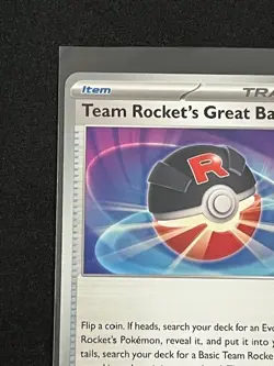 Team Rocket's Great Ball #175 Pokemon Destined Rivals - Image 2