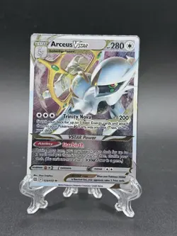 Arceus VSTAR - (Metal Card) 123/172 Miscellaneous Cards & Products Holo - Image 1