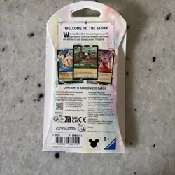 Two Fabled Sleeved Booster Packs Disney Lorcana TCG New Factory Sealed - Image 3