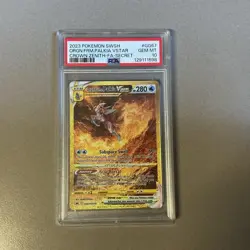 Origin Forme Palkia VSTAR GG67/GG70 Crown Zenith Holo Pokemon Card PSA 10 - Image 1
