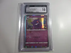 CGC 10 Japanese Gengar Holo Shiny Star V Pokemon Card - Image 1