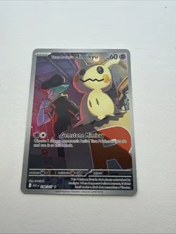 Team Rocket's Mimikyu 238/217 Illustration Rare Ascended Heroes Pokemon TCG NM/M - Image 1