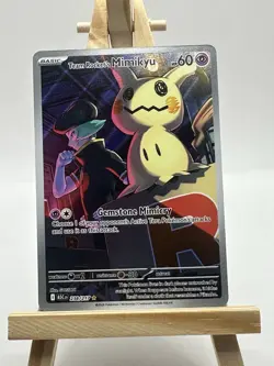 Team Rocket's Mimikyu 238/217 Illustration Rare Ascended Heroes Pokemon TCG NM/M - Image 1
