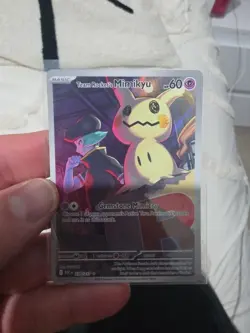 Pokemon TCG Team Rocket's Mimikyu 238/217 Illustration Rare Ascended Heroes N/M - Image 1
