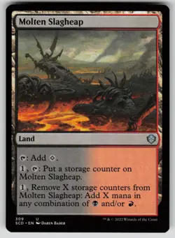 Molten Slagheap Normal U Starter Commander Decks 309 NM - Image 1