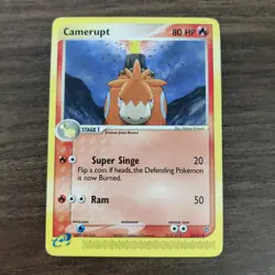 Camerupt 24/97 - LP/MP EX Dragon - 2003 Uncommon Pokemon TCG Card - Image 1