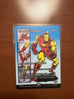 Cyberdrive Awakener (Borderless) M Marvel Universe Eternal-Legal 53 Iron Man Mtg - Image 1