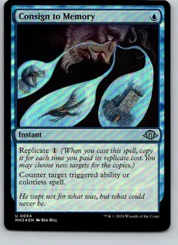 Consign to Memory – MH3 – FOIL – 54 – MTG - Image 1