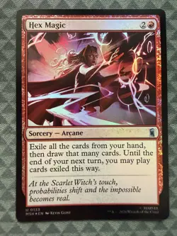 MTG Hex Magic #0133 Foil Uncommon Marvel Super Heroes (MSH) - Image 2