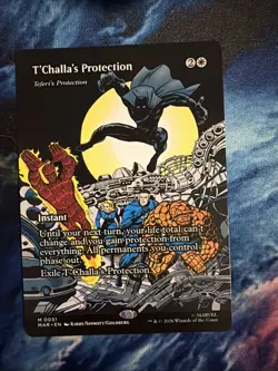 MTG Marvel Super Heroes T'Challa's Protection Showcase 0051 Non-Foil - Image 1