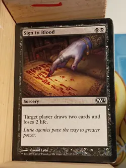 Sign in Blood Core Set 2011 (M11) Regular - Image 1