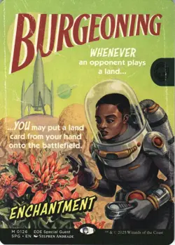 Burgeoning (Showcase) 126 Mythic Special Guests Magic: The Gathering Near Mint - Image 1