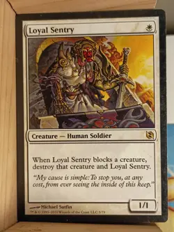 Loyal Sentry Duel Decks: Elspeth vs. Tezzeret Regular - Image 1