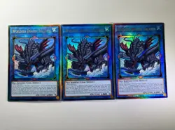 3 x Worldsea Dragon Zealantis RA04-EN082 Ultimate Rare 1st Ed YuGiOh Playset - Image 1