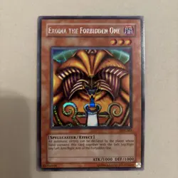 Exodia the Forbidden One DDS-003 NM Secret Rare Video Game Yugioh Promo - Image 1