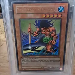 Yu-Gi-Oh! TCG Konami The Legendary Fisherman Pharaoh's Servant 1st Ed PSA 5 - Image 2