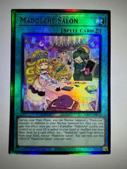 Madolche Salon RA03-EN069 Ultimate Rare 1st Edition YuGiOh Card - Image 1