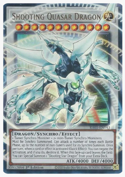 YuGiOh | Shooting Quasar Dragon | Ultra Rare Extended Art | RA05-EN143 | 1st Ed - Image 1