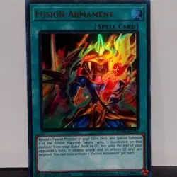 Yu-Gi-Oh! Fusion Armament Super Rare Foil Spell HA07-EN061 English 1st - Image 1