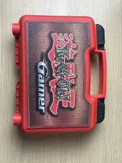 VINTAGE Yu-gi-oh! Limited Edition Gamer Carrying Case RETRO With Lanyard Tin - Image 1