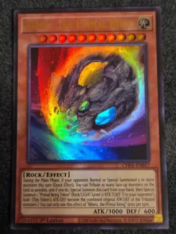 Yugioh Nibiru, the Primal Beign CH01-EN017 Ultra Rare 1st Edition - Image 1
