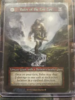 Balor Of The Evil Eye - TCG Sorcery Contested Realm, Gothic, Unique Non Foil - Image 1