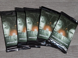 1996 X-Files Collectible Card Game Premiere Edition 5 Booster Pack Lot CCG - Image 1