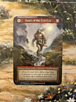 Sorcery Contested Realm Balor of the Evil Eye - Gothic Unique Nonfoil NM - Image 1