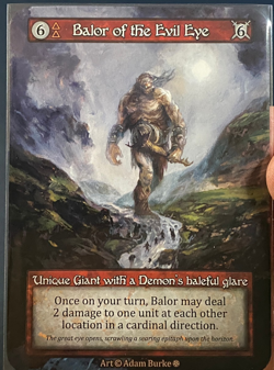 Sorcery Contested Realm Gothic Balor of the Evil Eye Unique Giant Non-Foil - Image 1
