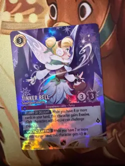 Disney Lorcana Tinker Bell - Snowflake Collector Store Championship 34/P3 - Foil - Image 1
