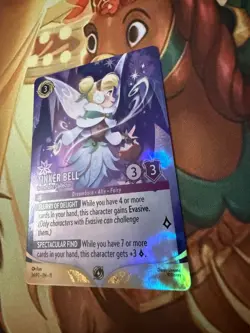 Disney Lorcana Tinker Bell - Snowflake Collector Store Championship 34/P3 - Foil - Image 3