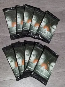 1996 X-Files Collectible Card Game Premiere Edition 10 Booster Pack Lot CCG - Image 1