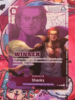 Shanks (Winner Pack 2026 Vol. 2) P-104 One Piece Promotion Cards Foil - Image 1