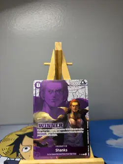 Shanks (Winner Pack 2026 Vol. 2) P-104 One Piece Promotion Cards Foil - Image 2