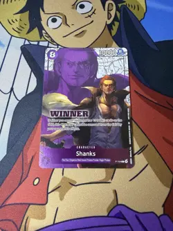 Shanks (Winner Pack 2026 Vol. 2) P-104 One Piece Promotion Cards Foil - Image 4